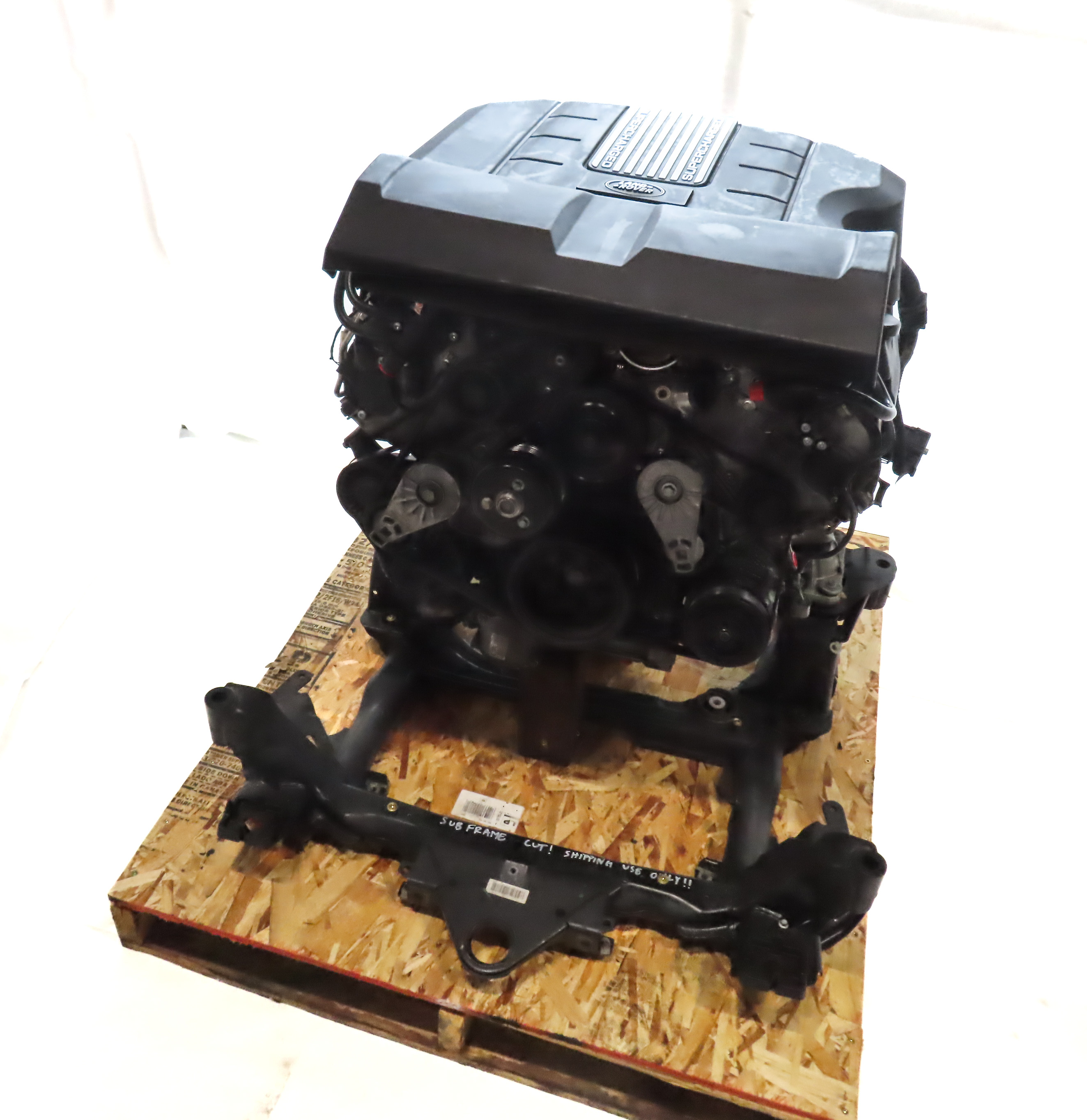 15-20 LR4 DISCOVERY RANGE ROVER SPORT 3.0L SUPERCHARGED ENGINE ASSEMBLY — exact item pictured